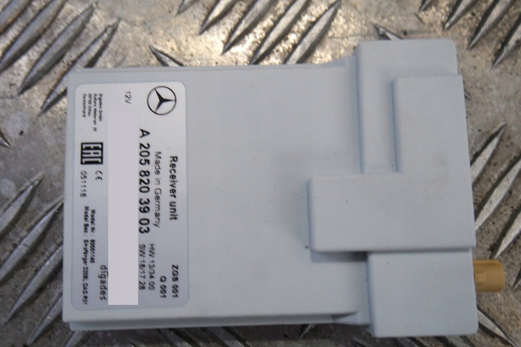 фото №1, Модуль блок керування webasto mercedes a2058203903