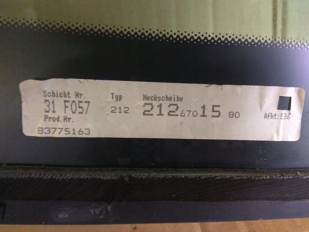 фото №4, Mercedes w212 sedan стекло задняя