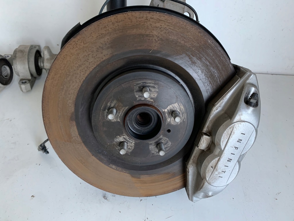 фото №8, Infiniti q50s 3.5 b поворотний кулак передня ліва права амортизатор важіль перед