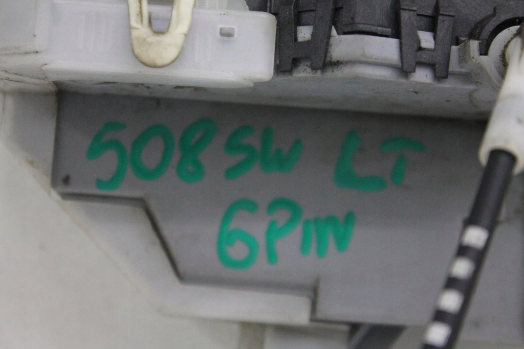 фото №4, Замок дверь левый задняя задний 6pin peugeot 508