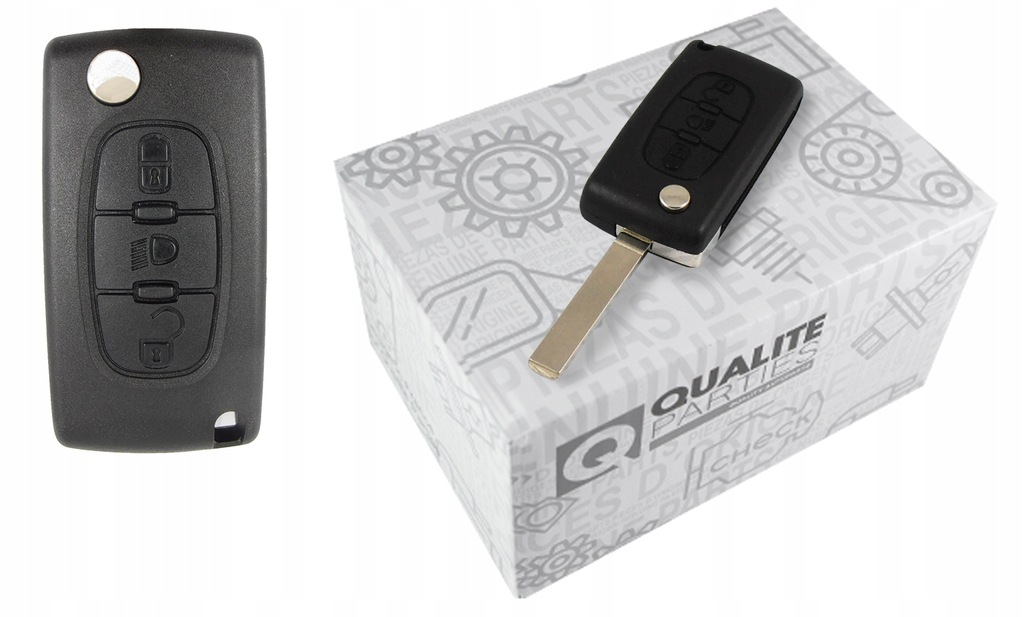 фото №1, Корпус ключа pilot citroen c2 c4 c8 ds4 jumpy