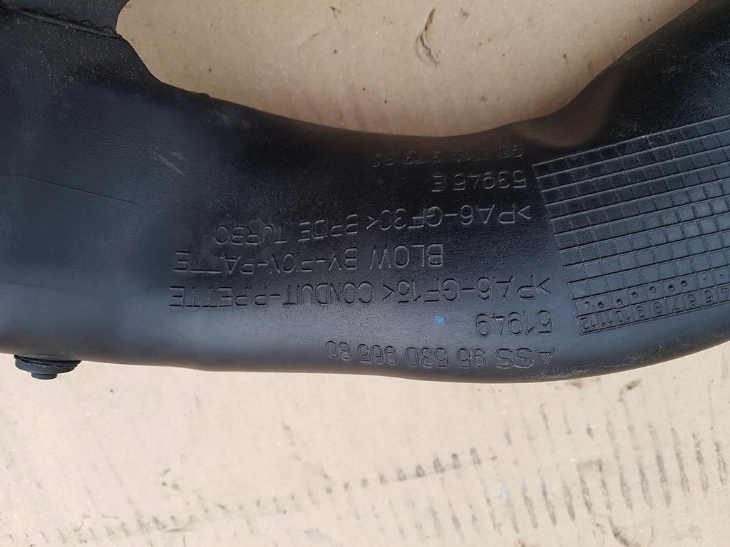 фото №5, Peugeot 607 2.7hdi wąż труба шланг турбонагнетателя