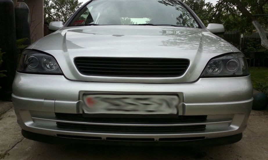 фото №10, Opel astra ii g 97-09 лампы фары black кольца