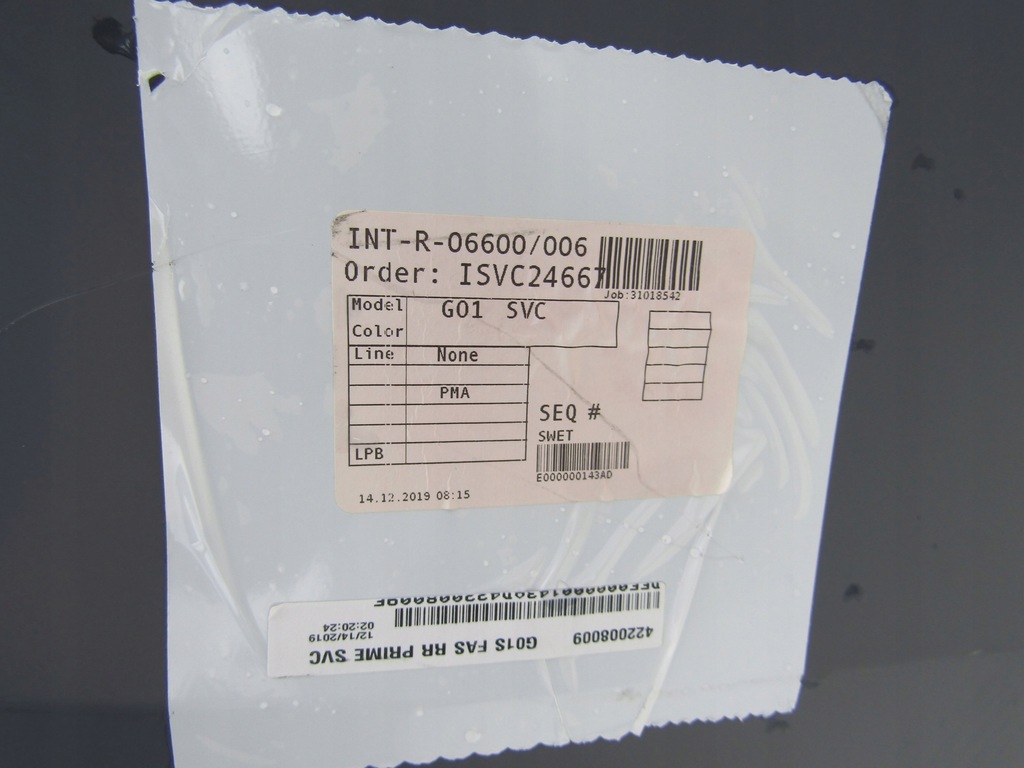 фото №6, Бампер bmw x3 g01 17-20 задняя 6xpdc