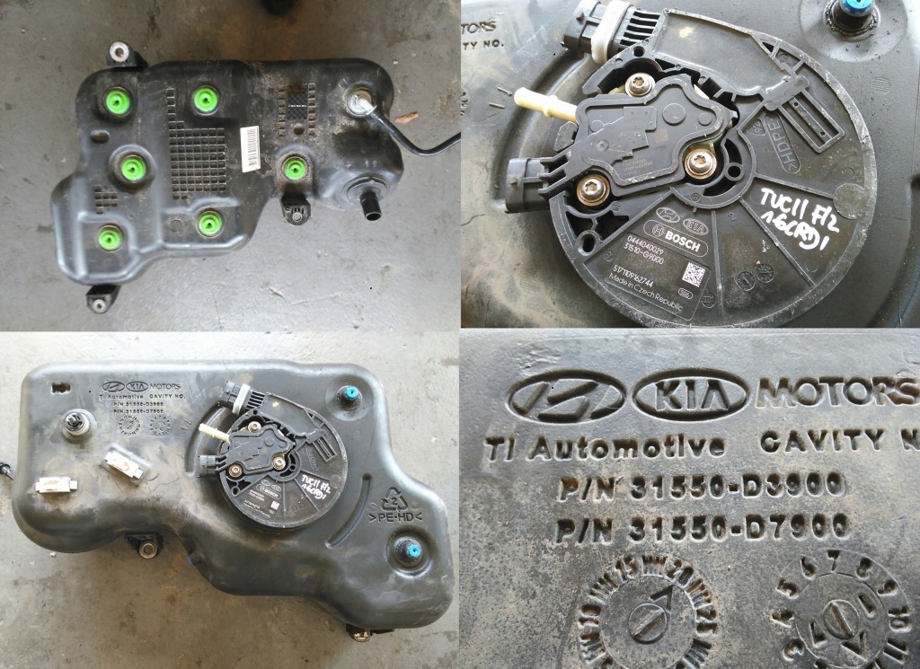 фото №1, Hyundai tucson ii lift 2018- 1.6 crdi бак bak