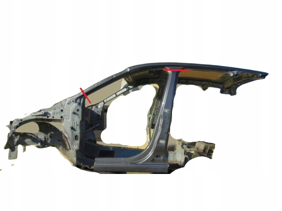 фото №1, Четверть лонжерон длинный порог левый перед scenic iii