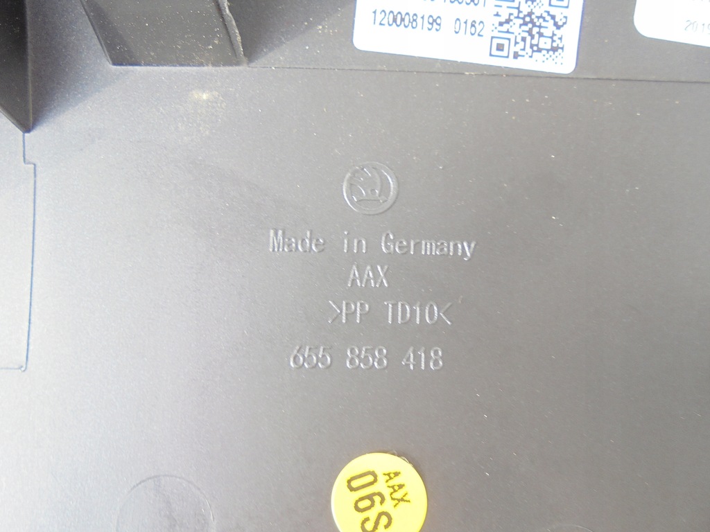 фото №6, Skoda scala молдинг обдув решітка 655858418 2019