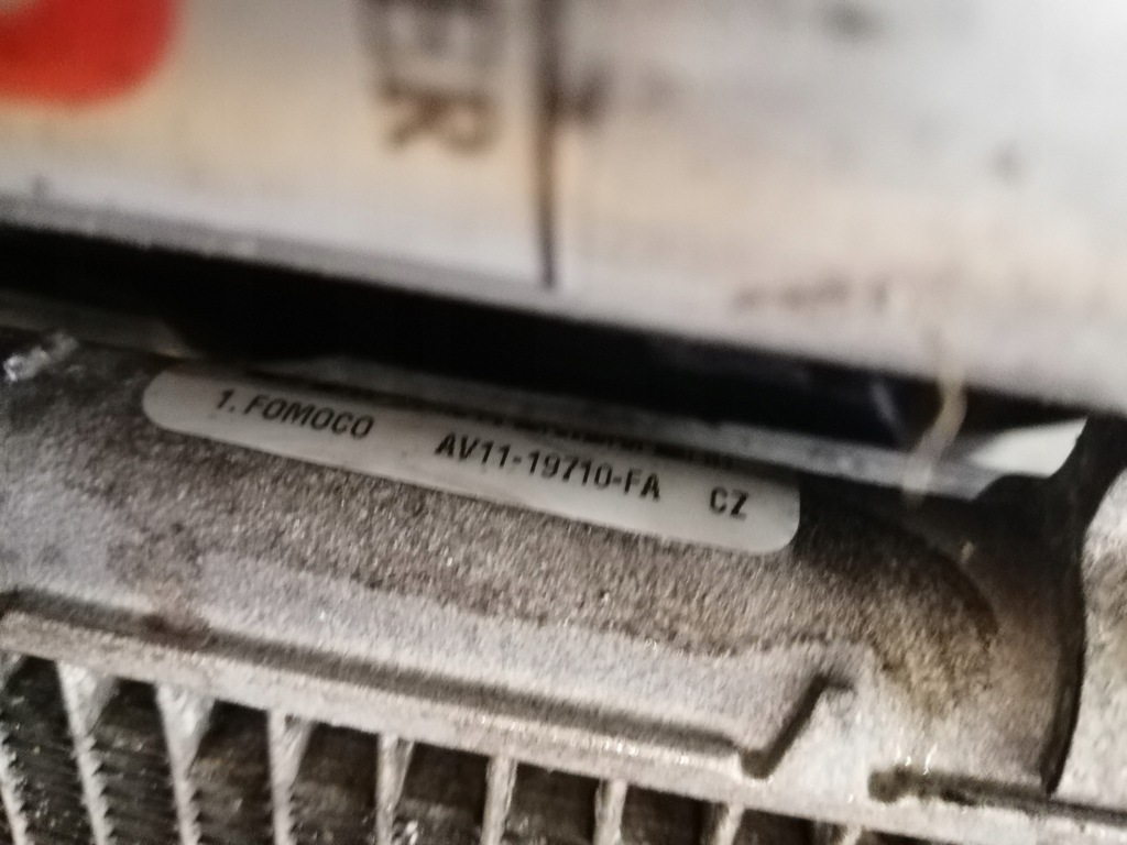 фото №4, Ford b-max радиатор радиатор 1.6 b автоматическая коробка передач