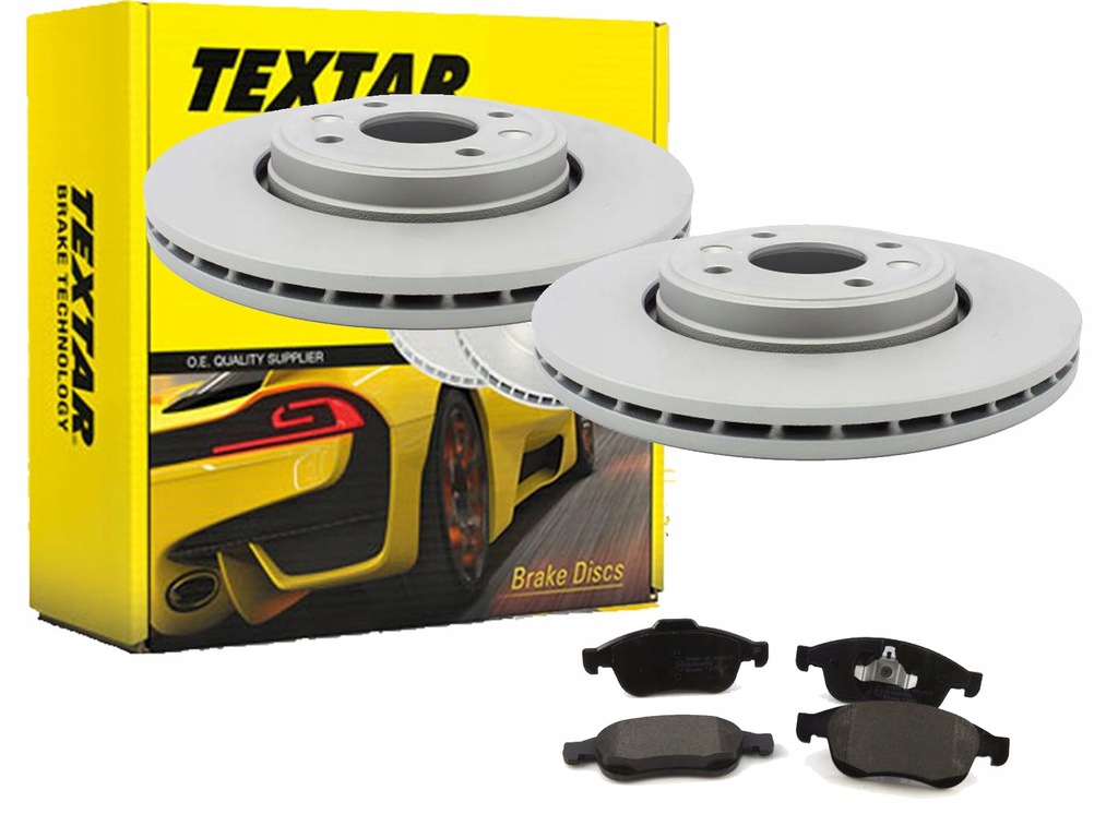 фото №1, Тормозные диски тормозные колодки textar перед dacia dokker 280mm