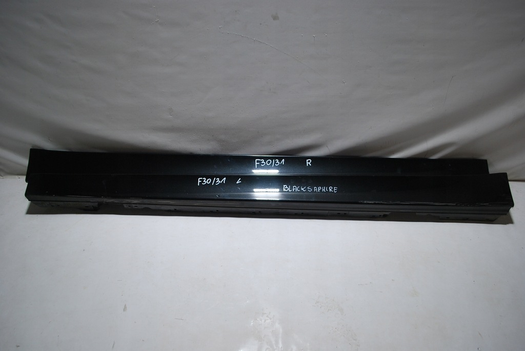 фото №1, Bmw f30 f31 накладки молдинг порог blacksapphire