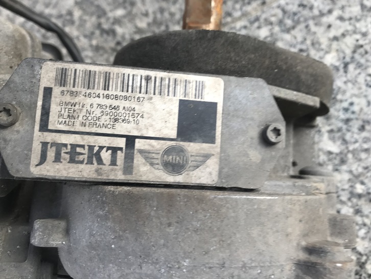 фото №3, Трансмиссия рулевая рейка mini r56 6783546 europa