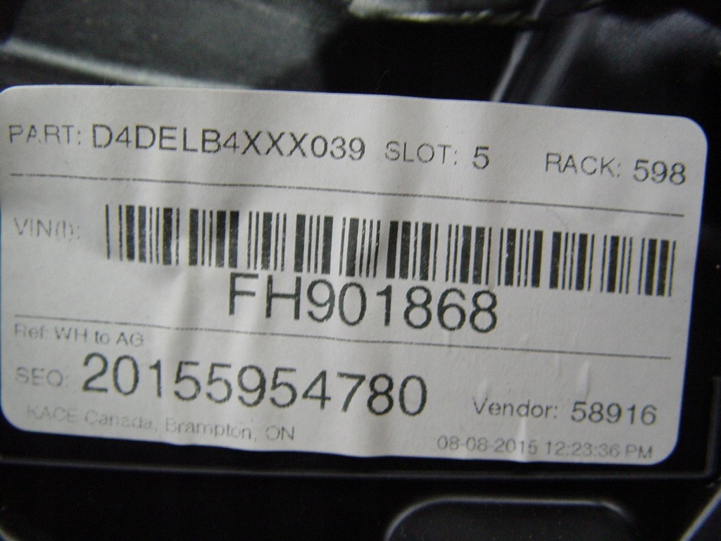 фото №7, Dodge charger 15-19 підйомник скло правий задня