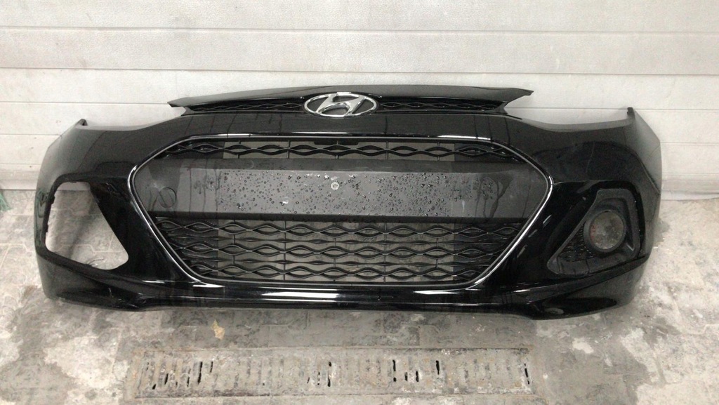 фото №1, Hyundai i10 2014- бампер передний