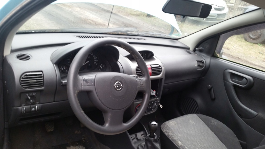 фото №1, Opel corsa c lift консоль комплектная air bag