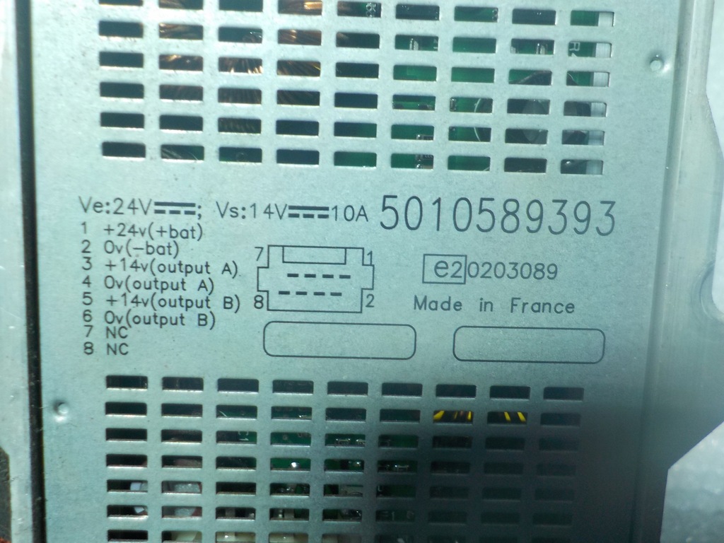 фото №3, Renault magnum 2006r преобразователь напряжения