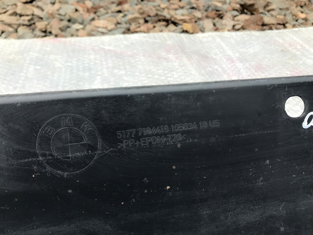 фото №6, Bmw x6 e71 левая молдинг порог порог подножка 2008-