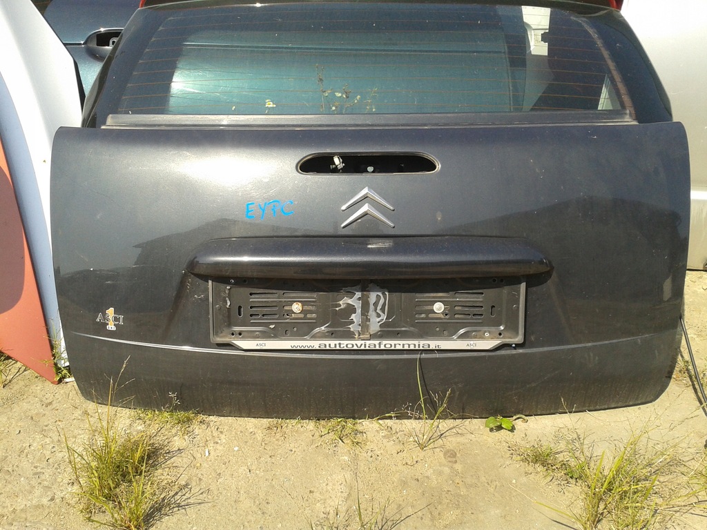 фото №3, Крышка багажника задняя багажника citroen c3 pluriel eypc