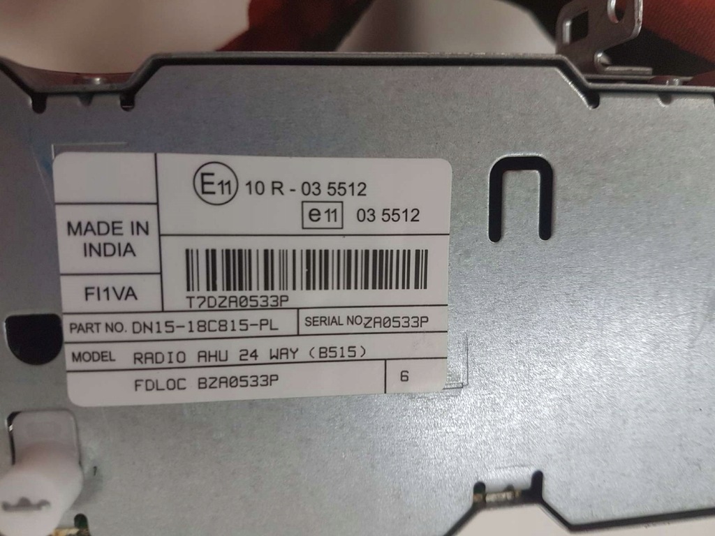 фото №4, Ford ecosport радио проигрыватель dn15-18c815-pl