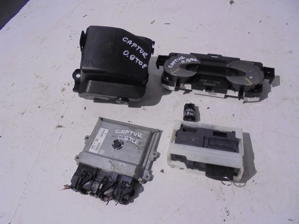 фото №1, Бортовой компьютер блок управления двигателя renault captur 0.9 tce