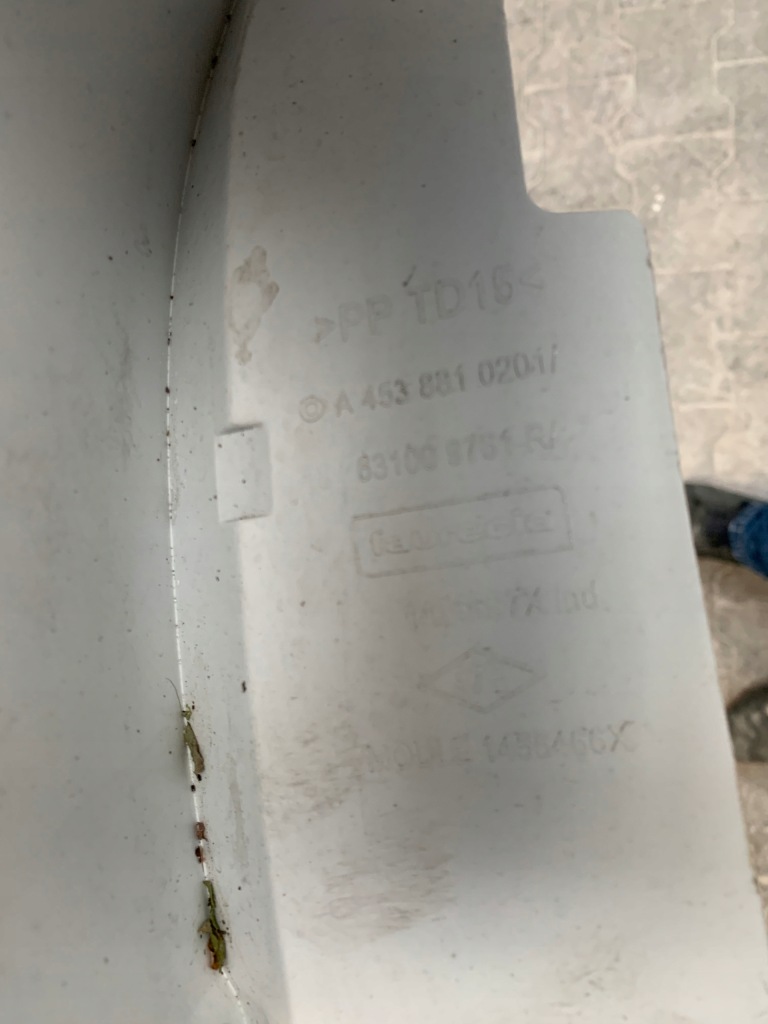 фото №4, Smart a453 fortwo правый передний крыло