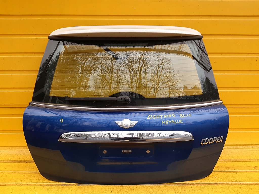 фото №1, Mini cooper r56 крышка багажника задняя lightning blue 08-12