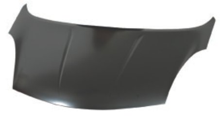 фото №1, Кришка двигуна капот nissan note 2006-2009