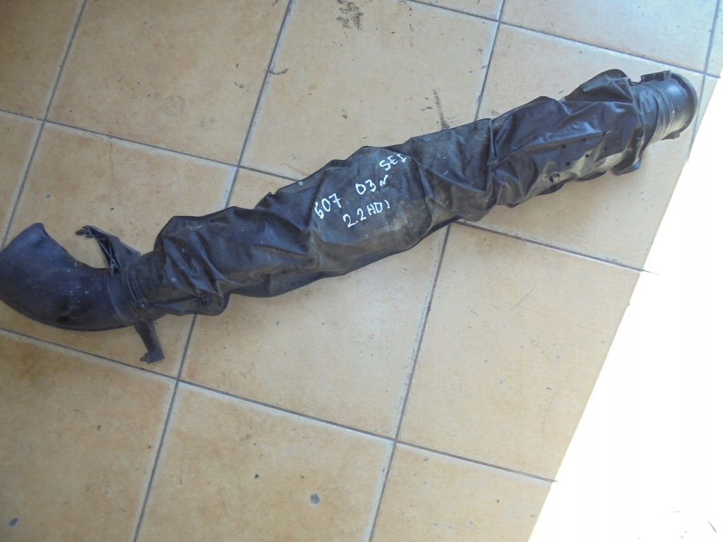 фото №1, Peugeot 607 2.2hdi труба воздуха 9632381580