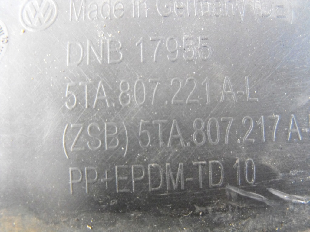 фото №12, Vw touran ii бампер перед 15r- 5ta807221a-l