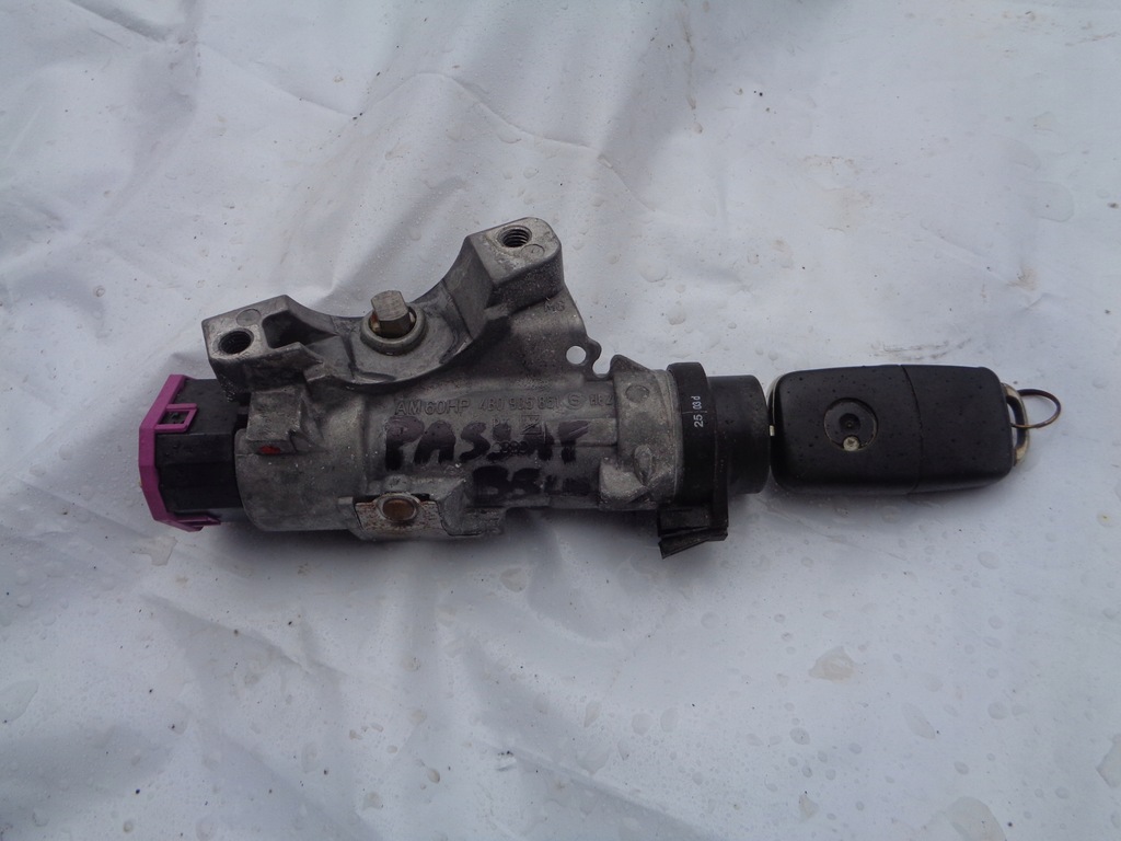 фото №1, Замок зажигания ключ vw passat b5 lift 4b0905851g