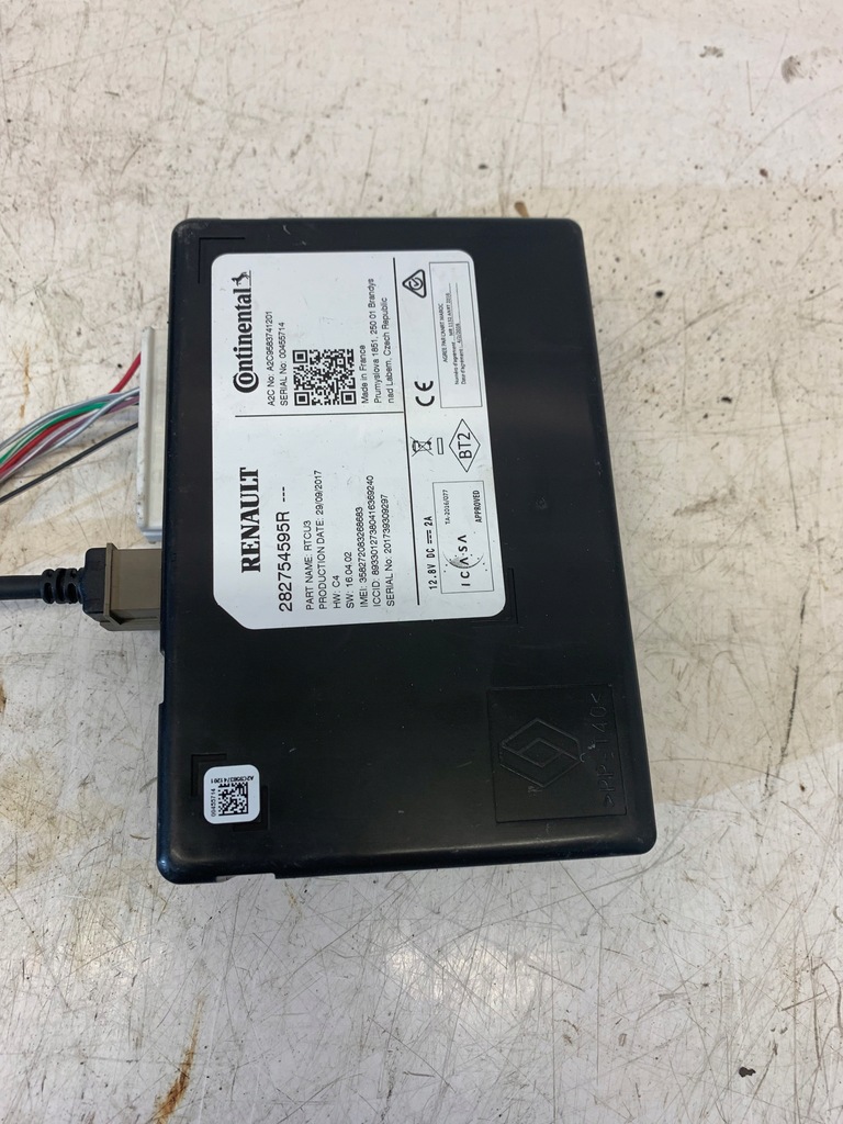 фото №1, Модуль tcu renault megane iv 282754595r
