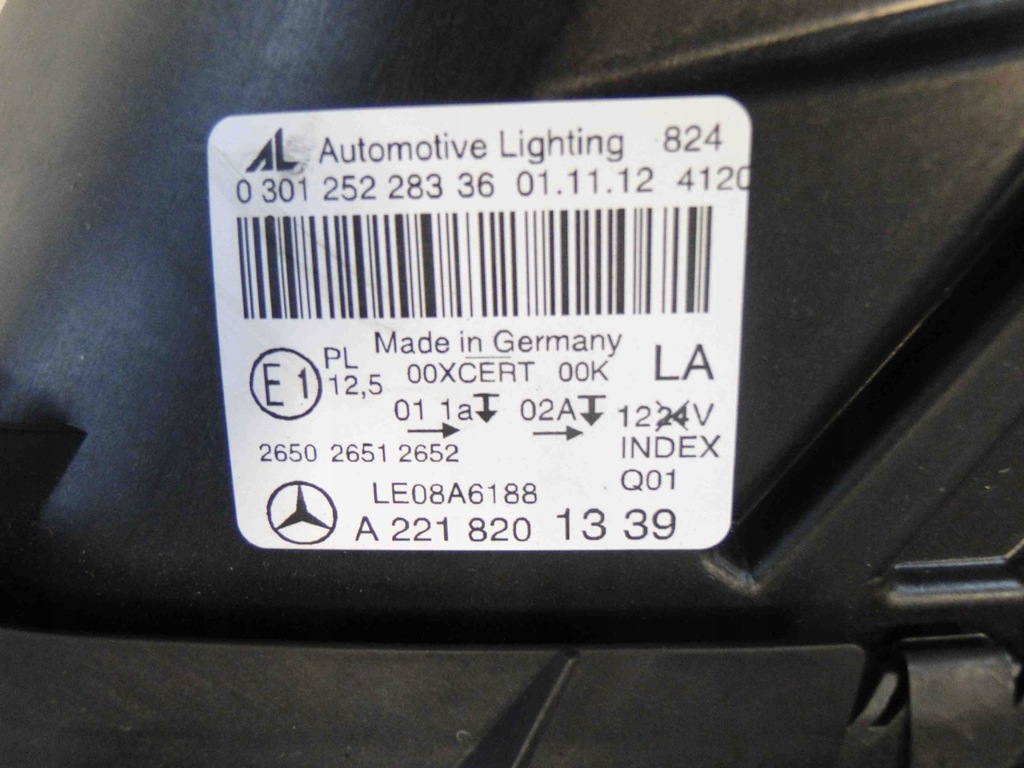 фото №14, Mercedes w221 221 lift лампа передня ліва права bi-xenon камера