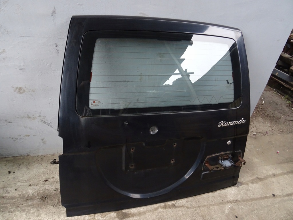 фото №1, Ssangyong korando кришка багажника двері багажника скло 99r