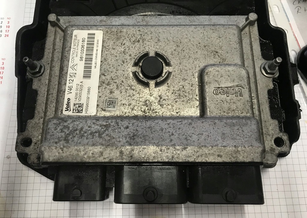 фото №1, Citroen c3 ds3 бортовой компьютер блок управления 9810336180