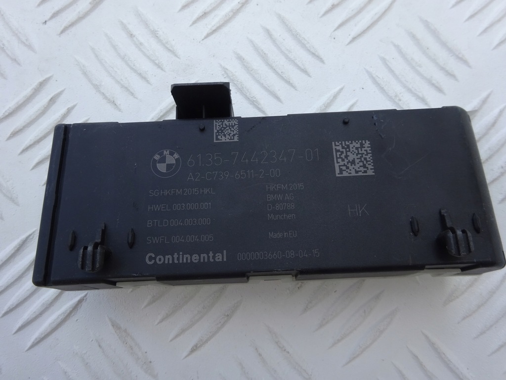 фото №1, Bmw модуль электрический крышки задняя 61357442347