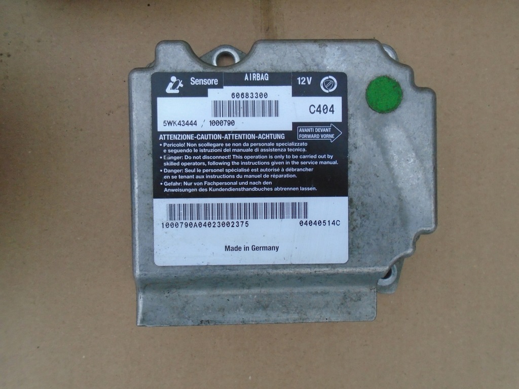 фото №4, Alfa romeo gt 03-10r подушка подушка безопасности датчик ремни