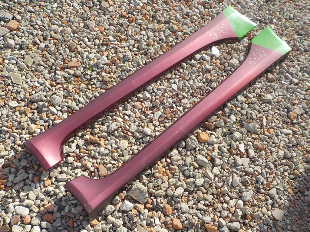 фото №1, Накладки пороговые пороги mitsubishi i-miev 2009-