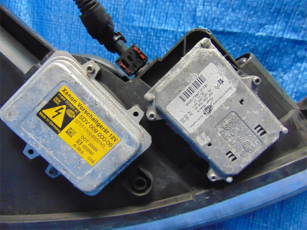 фото №6, Peugeot 407 coupe лампа ліва перед ксенон anglik