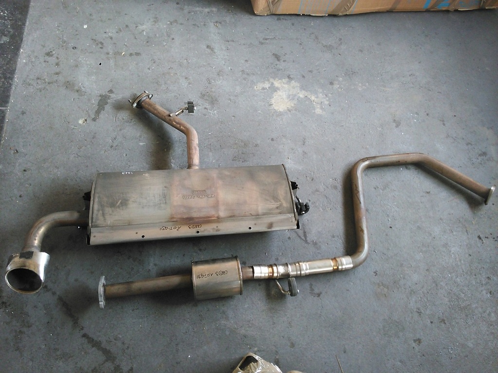 фото №1, Kia ceed iii 2018-20 1.0 t-gdi гаситель выхлоп труба