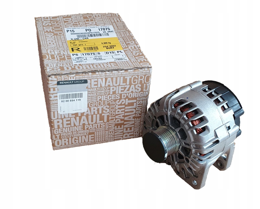 Купить Генератор renault оригинальный номер 8200854119