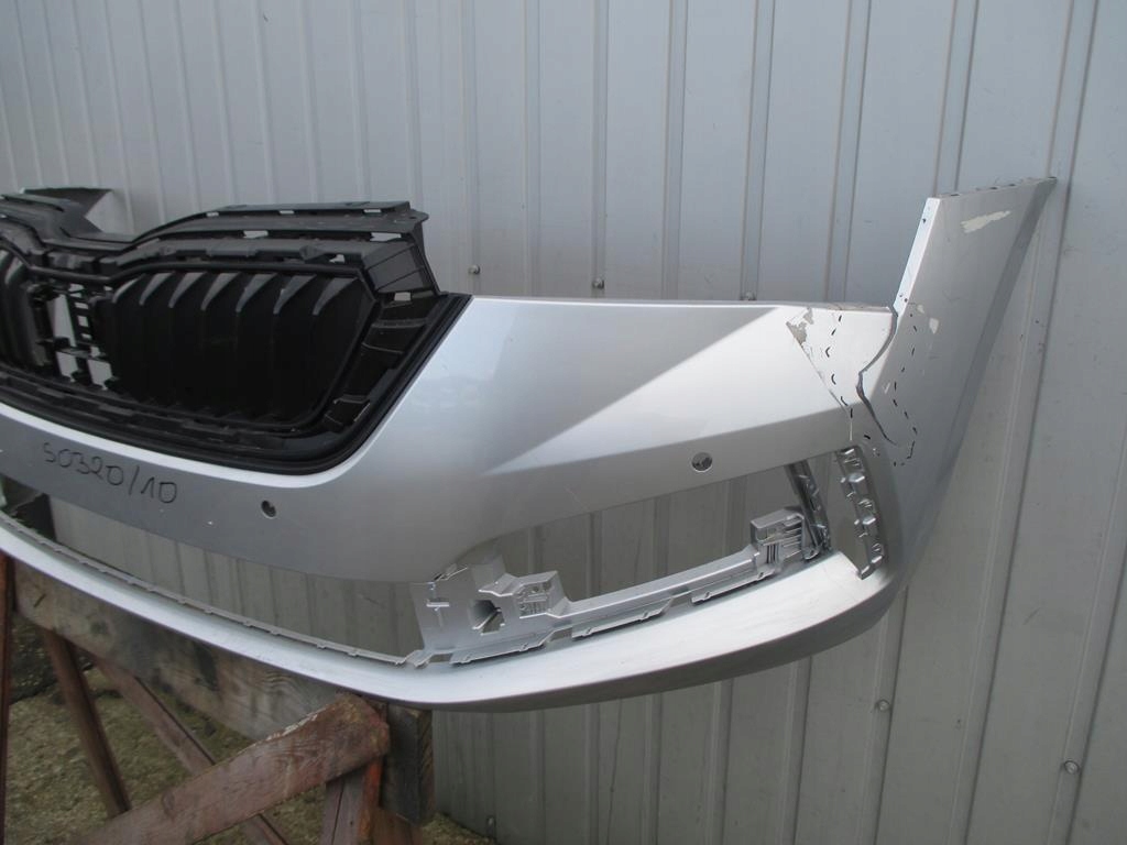 фото №11, Skoda scala бампер передній na pdc + решітка радіатора