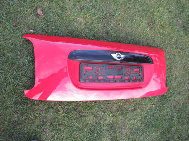 фото №4, Mini cooper f57 кришка багажника задня задня chili red 851