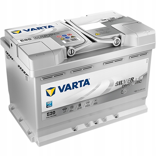 фото №1, Аккумулятор varta silver agm e39 старт-стоп 70ah