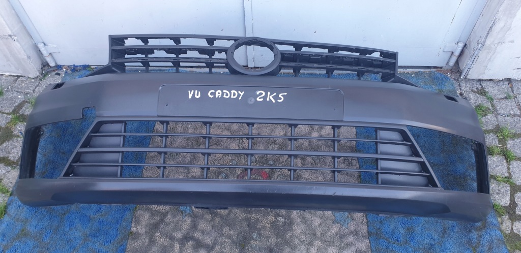 фото №1, Vw caddy iii 2k5 бампер передній