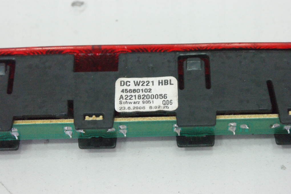 фото №4, Стоп світло стоп-сигнал a2218200056 mercedes cl w216