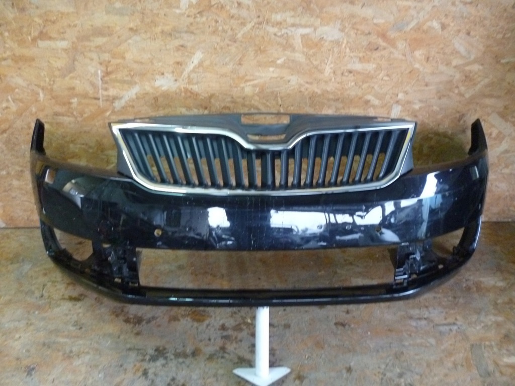 фото №1, Skoda rapid 5ja 2013 2014 2015 16 бампер передній