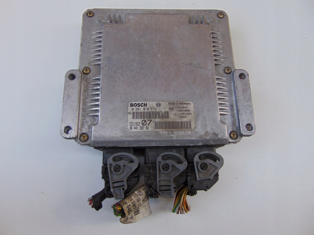 фото №1, Бортовой компьютер 9644199780 0281010772 citroen peugeot