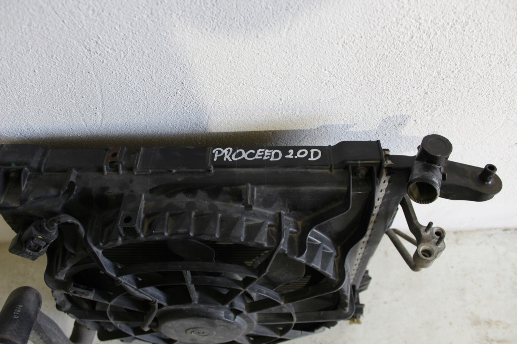 фото №2, Комплект радіатор kia ceed i 06-12 r 2,0 crdi