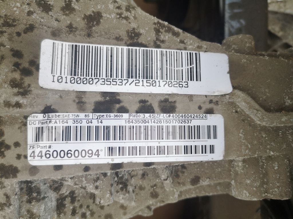 фото №4, Mercedes r klasa w251 3.0 ben міст задній