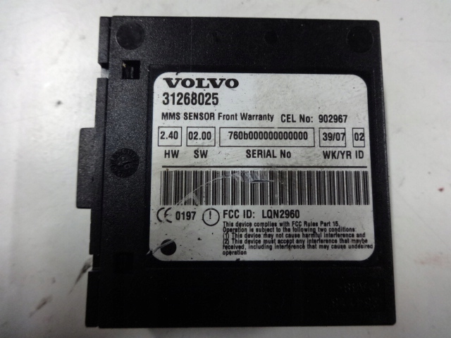 фото №1, Volvo c70 ii 06r- модуль сигнализация 31268025