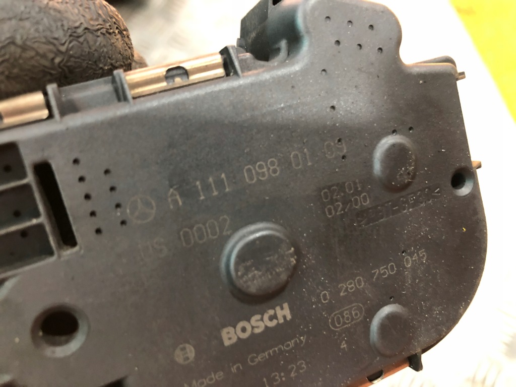 фото №2, Mercedes slk r170 lift 2,3 дроссельная заслонка